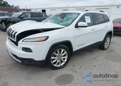 2014 Jeep Cherokee Limited from USA, damaged, VIN 1C4PJLDS6EW163877